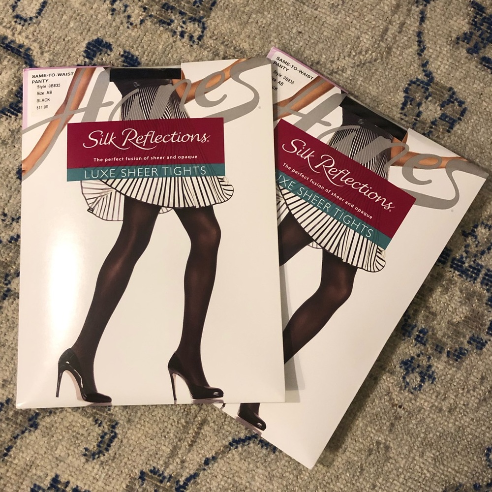 Luxe Sheer Black Tights